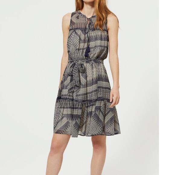 NWT Rebecca Minkoff Nicki Dress in Navy Size M - Picture 2 of 7